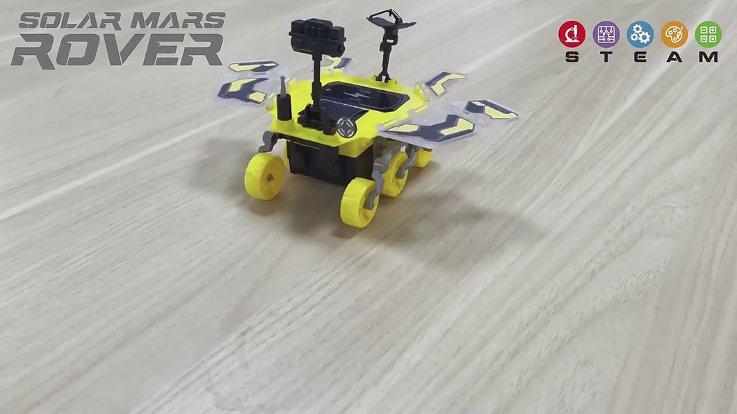 DIY Space Toys Solar Mars Rover Car