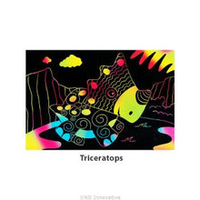 Load image into Gallery viewer, Tangle Scratch Art - Awesome Dino Kit
