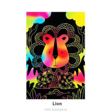 Load image into Gallery viewer, Tangle Scratch Art - Jungle Animal Kit
