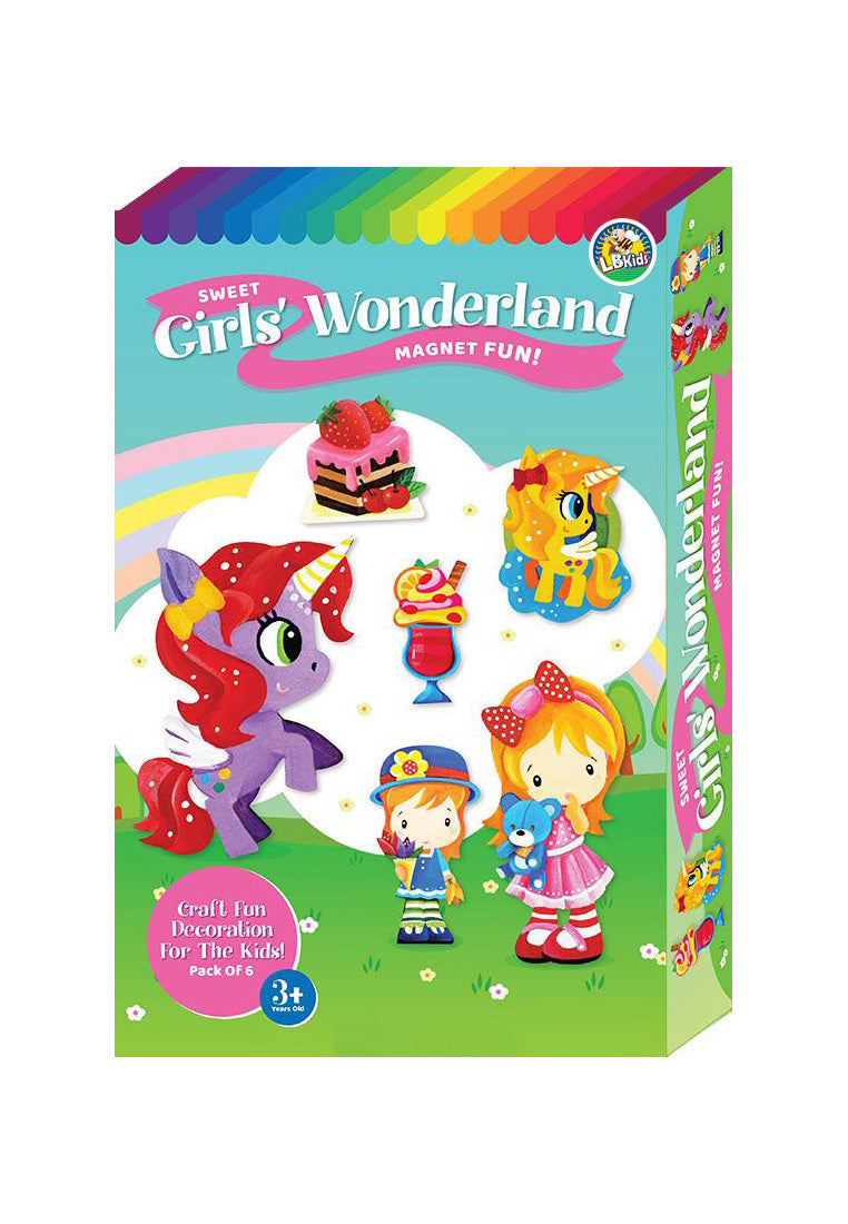 Girls' Wonderland Magnet Fun Box Kit