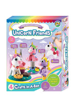 Load image into Gallery viewer, Unicorn Friends Clay Box Kit - 4-in-1
