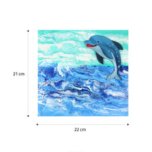 Load image into Gallery viewer, Canvas Pouring Art Box Set - Dolphin And Whale
